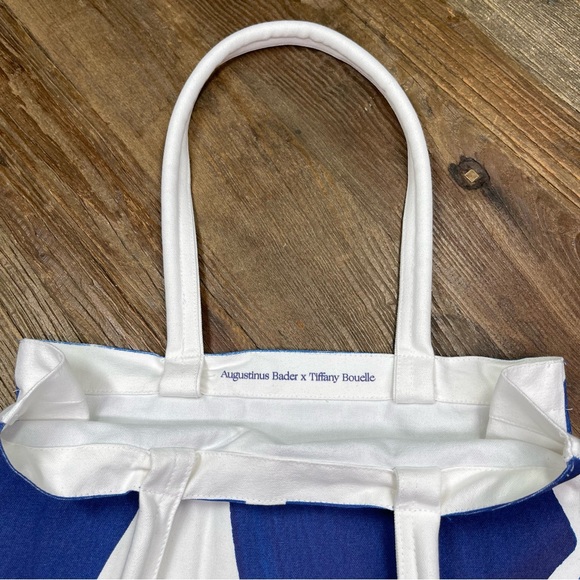 NEW ~ AUGUSTINUS BADER X TIFFANY BOUELLE  PROMO CANVAS TOTE BAG - Picture 9 of 13